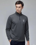 Men’s Solid Full Sleeve Polo T-Shirt – Classic & Elegant Style